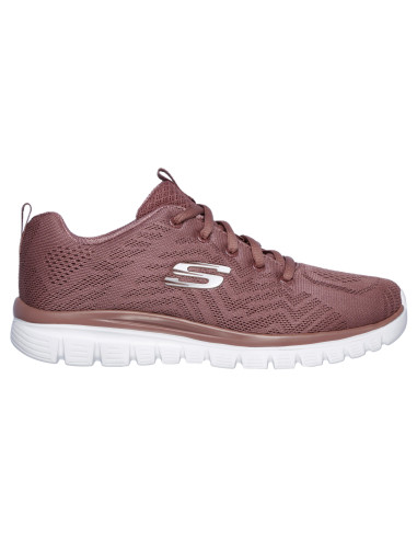Zapatilla deportiva micro mujer - SKECHERS 12615 - rosa