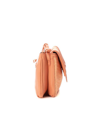 Bandolera rafia correa - XTI 184381 - coral