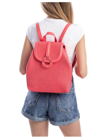 Mochila rafia asa - XTI 184383 - Fuxia
