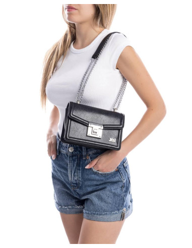 Cartera solapa cadena - XTI 184412 - Negro