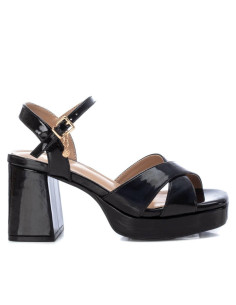 Sandalia de mujer tipo charol pala cruzada - XTI 142356 - negro