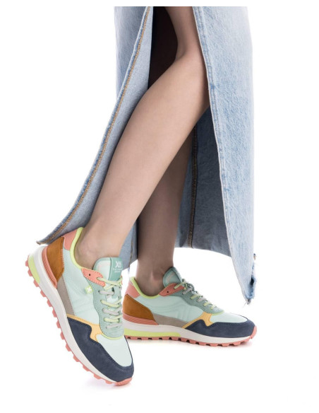 Deportivo mujer textil combinado - XTI 143663 - aqua