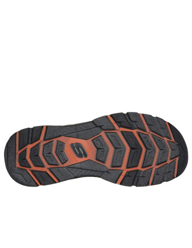 Sandalia tiras velcro combinada - SKECHERS 205112 - verde