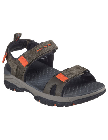 Sandalia tiras velcro combinada - SKECHERS 205112 - verde