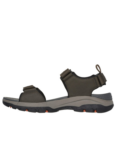 Sandalia tiras velcro combinada - SKECHERS 205112 - verde