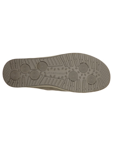 Mocasín sin cordones con puntera de mocasín casual - SKECHERS 210116 - taupe