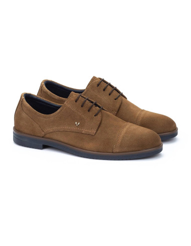 Blucher cordón serraje - MARTINELLI 1604-2729W - topo