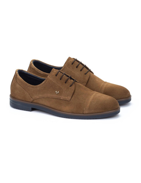 Blucher cordón serraje - MARTINELLI 1604-2729W - topo