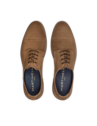 Blucher cordón serraje - MARTINELLI 1604-2729W - topo