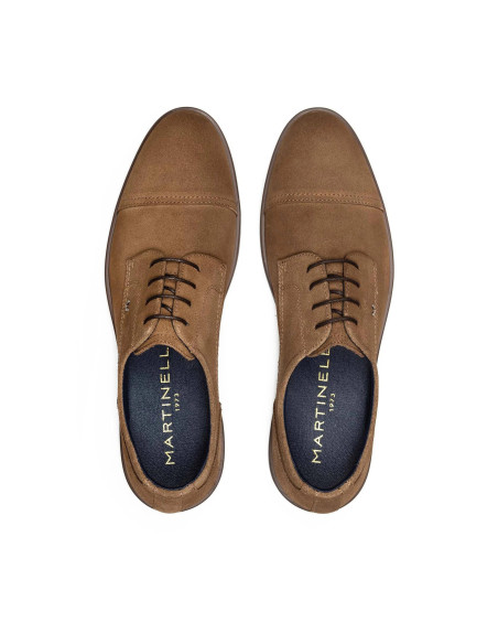 Blucher cordón serraje - MARTINELLI 1604-2729W - topo