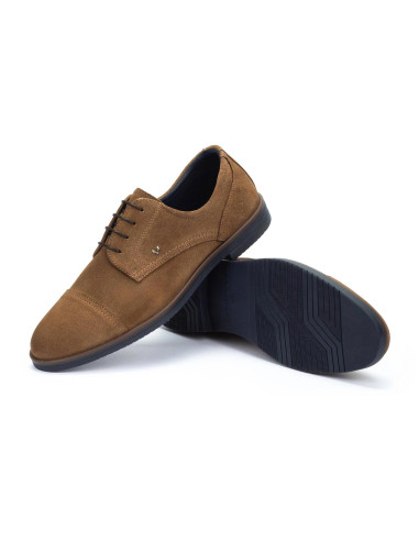 Blucher cordón serraje - MARTINELLI 1604-2729W - topo