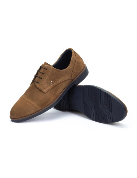 Blucher cordón serraje - MARTINELLI 1604-2729W - topo