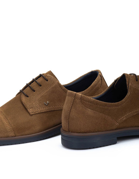 Blucher cordón serraje - MARTINELLI 1604-2729W - topo