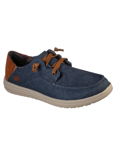 Mocasín sin cordones con puntera de mocasín casual - SKECHERS 210116 - marino
