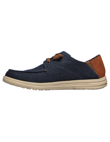 Mocasín sin cordones con puntera de mocasín casual - SKECHERS 210116 - marino