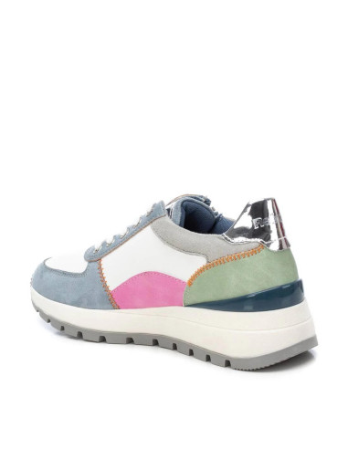 Zapatilla mujer casual con cremallera - REFRESH 172446 - jeans