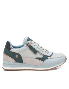 Zapatilla mujer casual con cremallera - REFRESH 172630 - azul