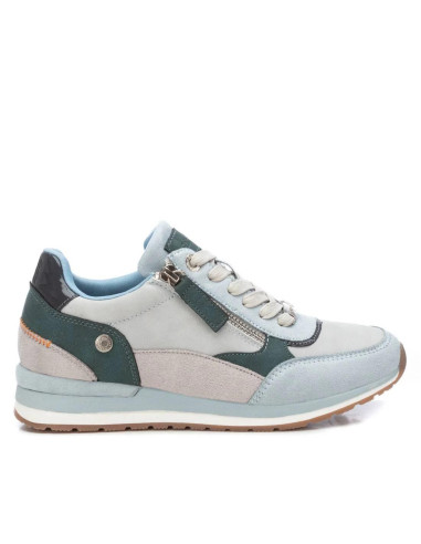 Zapatilla mujer casual con cremallera - REFRESH 172630 - azul