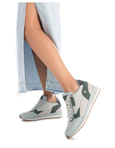 Zapatilla mujer casual con cremallera - REFRESH 172630 - azul