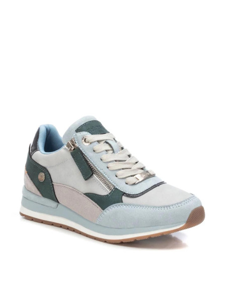 Zapatilla mujer casual con cremallera - REFRESH 172630 - azul