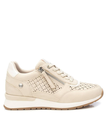 Zapatilla troquelada cremallera lateral - REFRESH 172789 - hielo