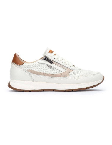 Deportivo piel cremallera - PIKOLINOS M2B-6263C3 - blanco