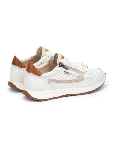 Deportivo piel cremallera - PIKOLINOS M2B-6263C3 - blanco