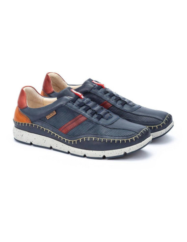 Deportivo piel elasticos - PIKOLINOS M4U-6046C1 - azul