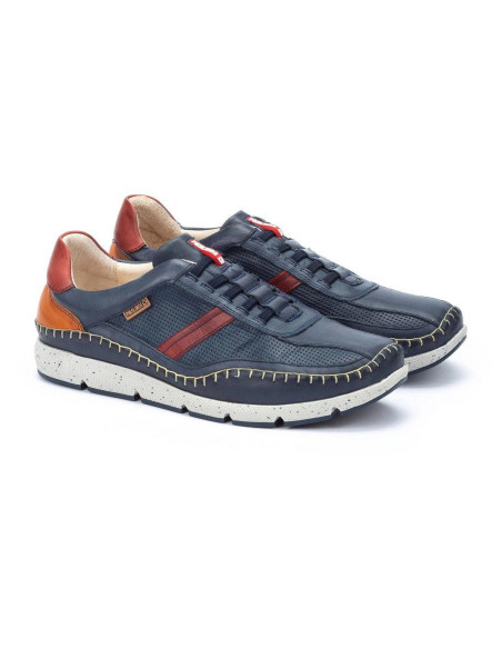 Deportivo piel elasticos - PIKOLINOS M4U-6046C1 - azul