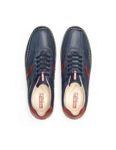 Deportivo piel elasticos - PIKOLINOS M4U-6046C1 - azul