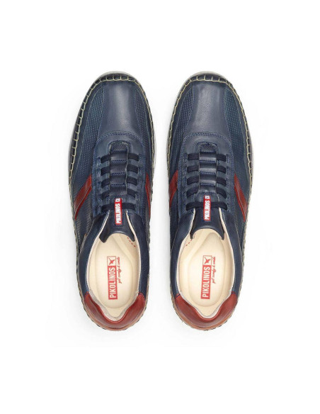 Deportivo piel elasticos - PIKOLINOS M4U-6046C1 - azul