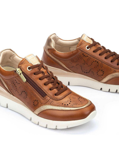 Deportivos cremallera piel - PIKOLINOS W4R-6622C1 - cuero