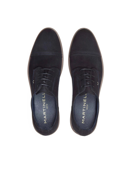 Blucher cordón serraje - MARTINELLI 1604-2729X - topo