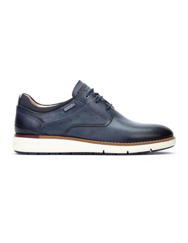 Zapato piel cordón - PIKOLINOS M1A-4276C1- marino