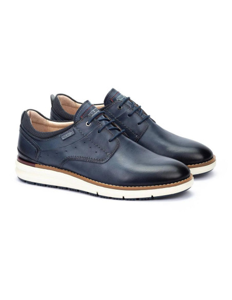 Zapato piel cordón - PIKOLINOS M1A-4276C1- marino
