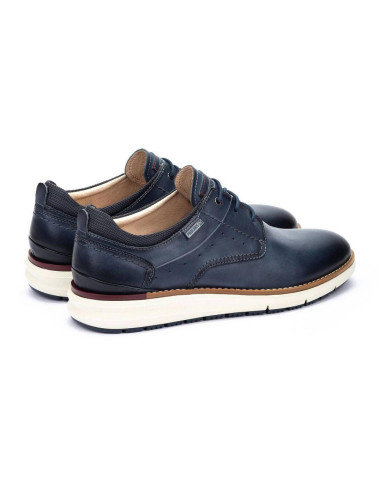 Zapato piel cordón - PIKOLINOS M1A-4276C1- marino