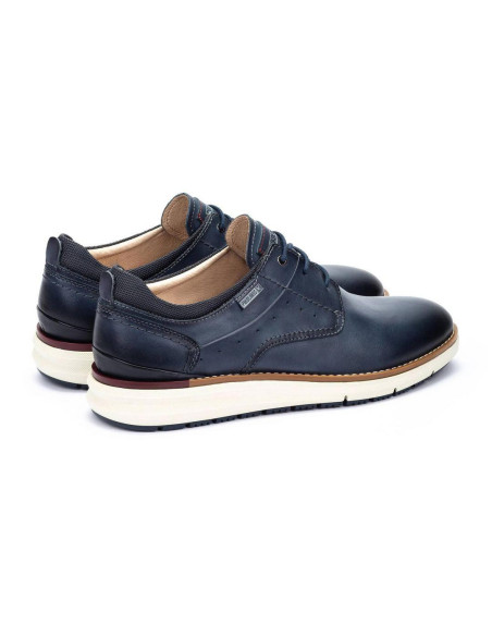 Zapato piel cordón - PIKOLINOS M1A-4276C1- marino