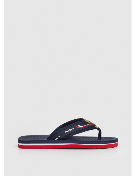 Chancla esclava hombre correa textil - PEPE JEANS PMS70162 - marino