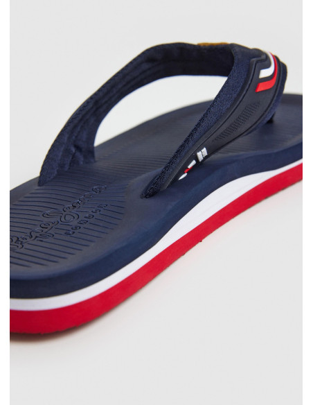 Chancla esclava hombre correa textil - PEPE JEANS PMS70162 - marino