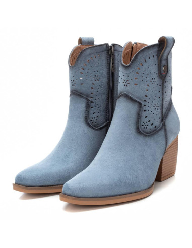 Botin campero antelina - REFRESH 172518 - azul