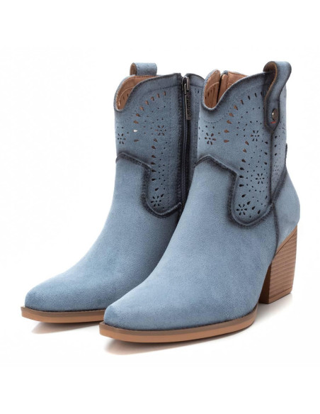 Botin campero antelina - REFRESH 172518 - azul