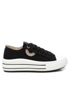Zapatilla mujer con piso volumen en goma - REFRESH 172719 - negro