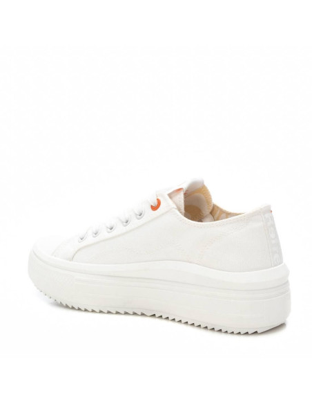 Zapatilla mujer con piso volumen en goma - REFRESH 172719 - blanco