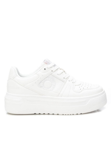 Zapatilla chica con doble piso - REFRESH 172408 - blanco