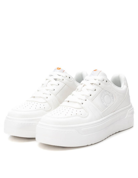 Zapatilla chica con doble piso - REFRESH 172408 - blanco