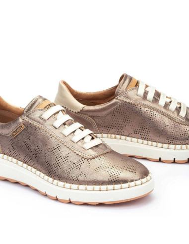 Deportivo piel elasticos - PIKOLINOS W0C-6621CLC1 - bronce