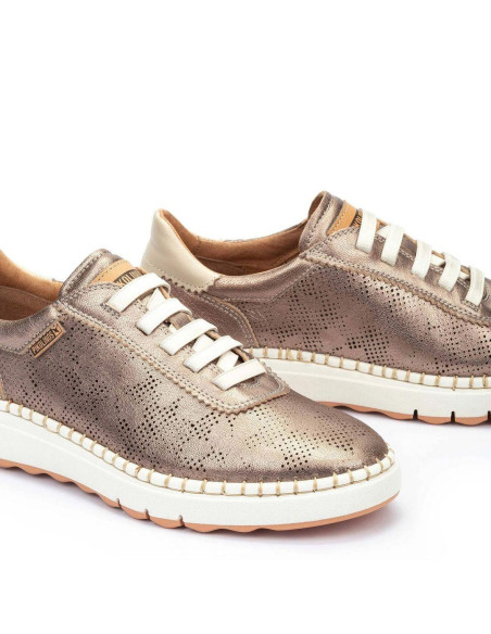 Deportivo piel elasticos - PIKOLINOS W0C-6621CLC1 - bronce