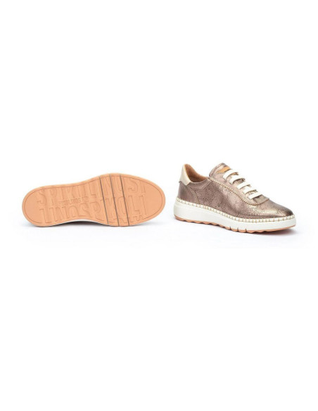 Deportivo piel elasticos - PIKOLINOS W0C-6621CLC1 - bronce