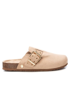 Zueco señora de antelina correa ajustable con hebilla - REFRESH 172538 - beig
