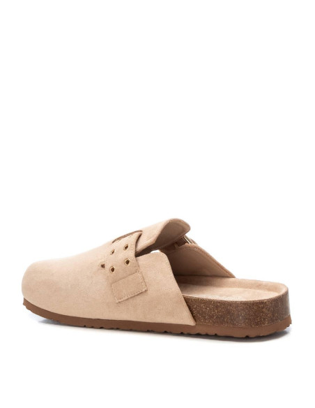 Zueco señora de antelina correa ajustable con hebilla - REFRESH 172538 - beig